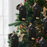 Personalized Pilot Christmas Ornament, Pilot Ornament, Pilot Uniform Ornament, Gifts for Pilot Lovers, Pilot Tree Ornament, Husband, Him, Christmas Tree Ornament Hanging Decor (PL2)